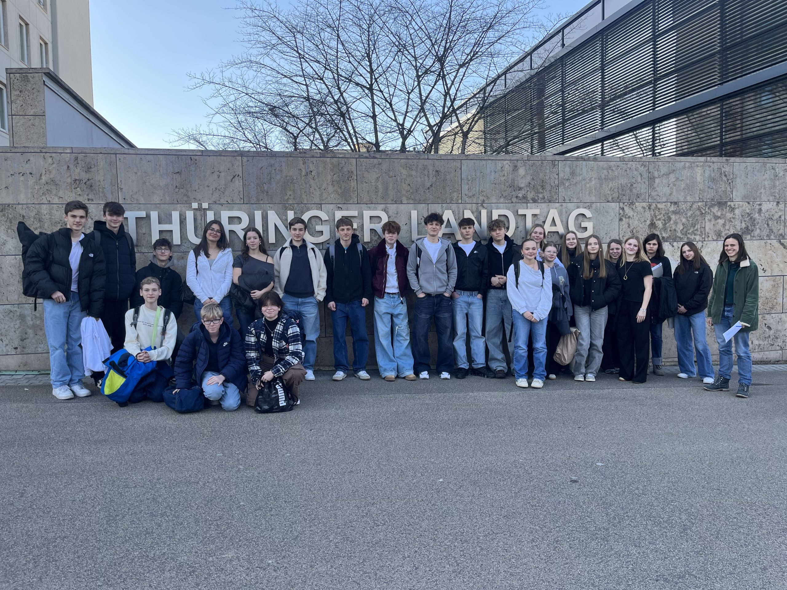 Klasse 9c Thüringer Landtag 2025