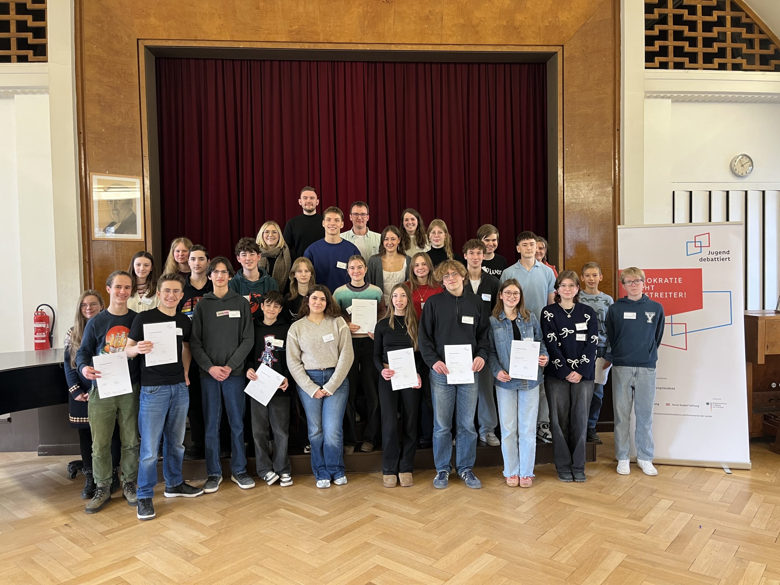 Schulwettbewerb Jugend debattiert